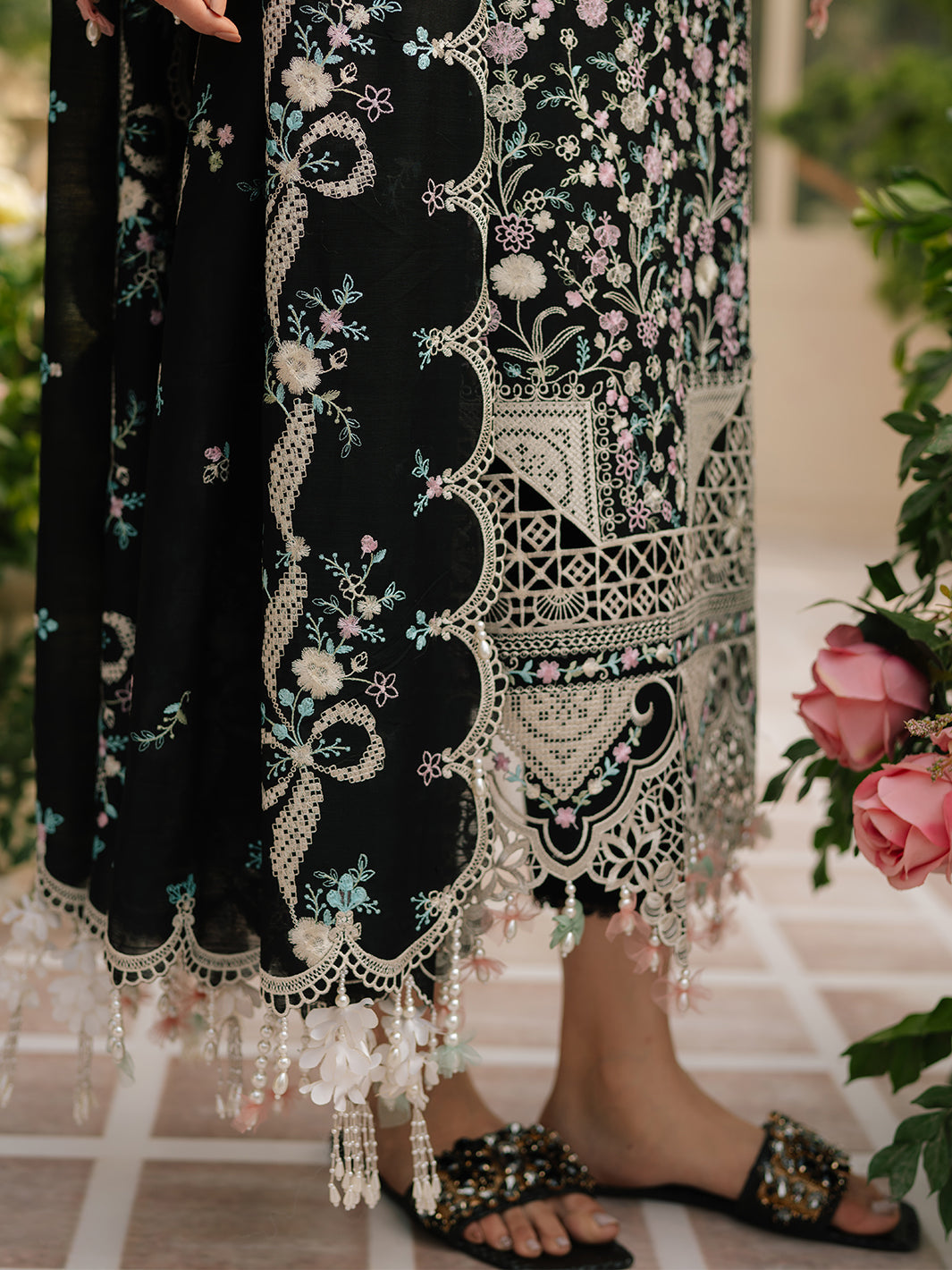 Bin Ilyas Freesia Emb Lawn’25 D103-B